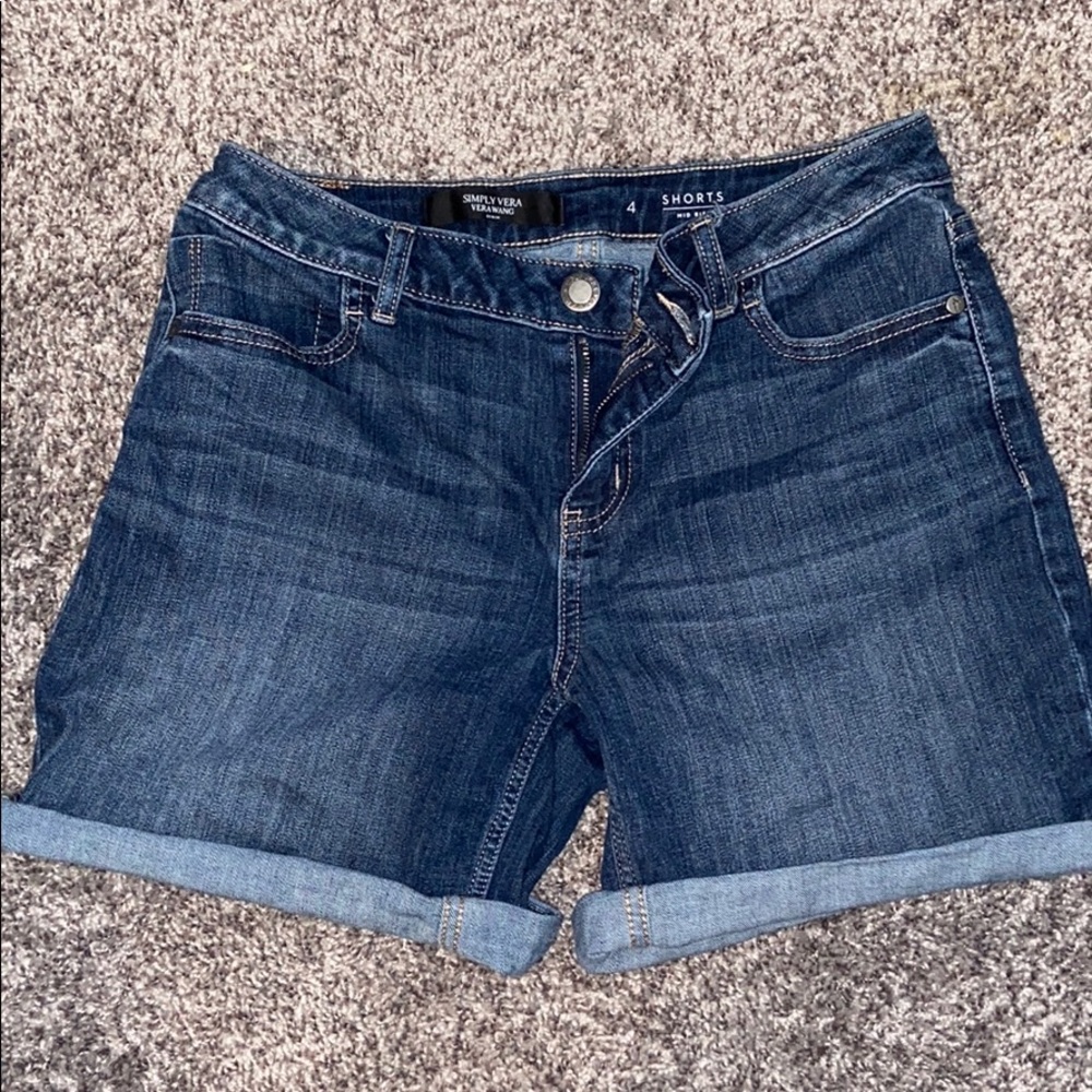Vera Wang Denim Shorts - Size 4